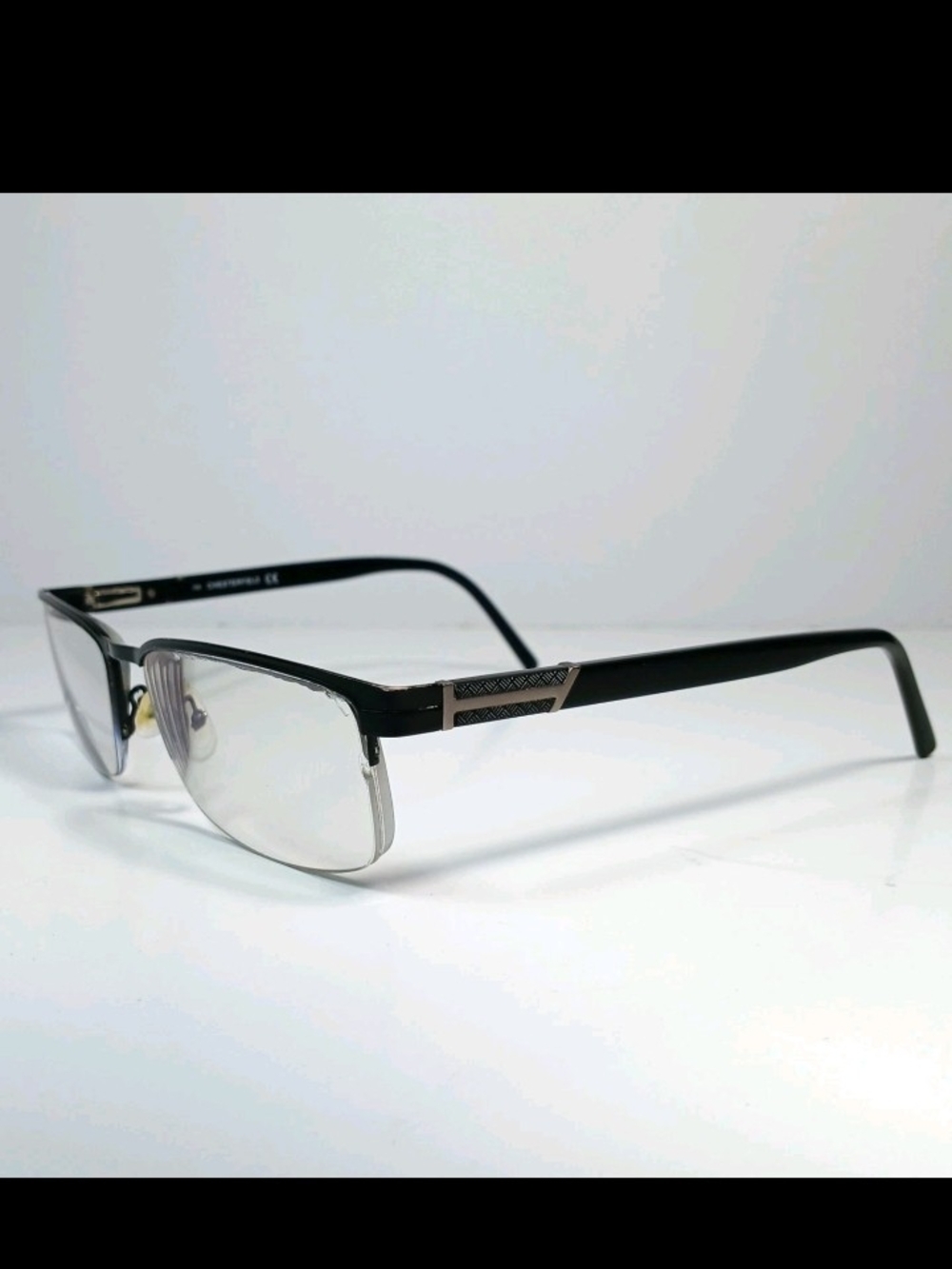 Chesterfield CH65XL 0003 Black Eyeglasses Frames ONLY 59-18 w/ Saks 5th Ave Case